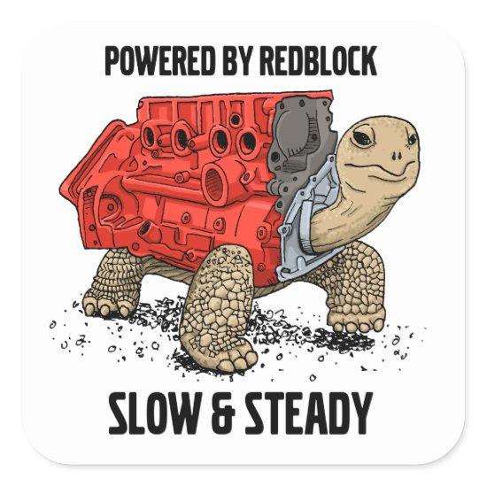 Turtle Engine Sticker