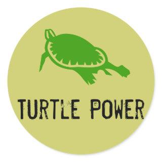 Turtle Power Sticker