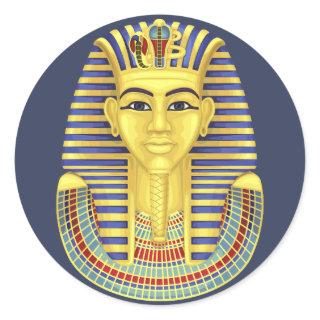 Tut Tut Tut Pharaoh Classic Round Sticker