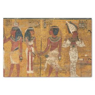 Tutankhamun Tomb, North Wall by Egyptian History Tissue Paper