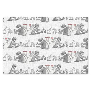 'Twas the Night Before Christmas Vintage Children Tissue Paper
