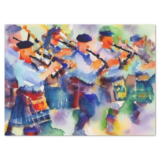 Twelve Days of Christmas: Pipers Piping (C), Tissue Paper