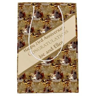 Twenty Third Wedding Anniversary, Topaz,   Medium Gift Bag