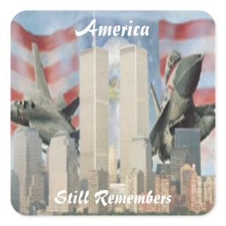 Twin Towers 9/11 Remembrance Stickers