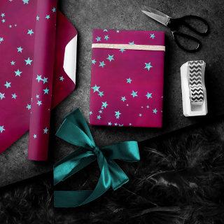 Twinkle Little Star | Bold Magenta Pink Mint Green