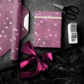 Twinkle Little Star | Dusty Mauve Pink Silver Gray