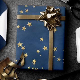 Twinkle Little Star | Navy Blue Copper Gold Dust