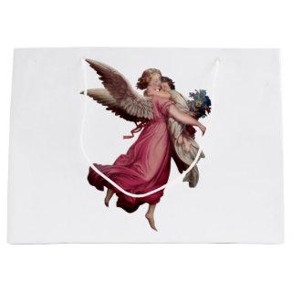 Two Angels in Flight Large Gift Bag