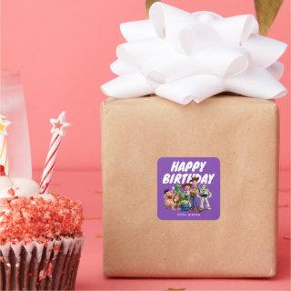 Two Infinity and Beyond Toy Story | Happy Birthday Square Sticker