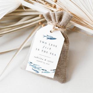 Two Less Fish in The Sea Personalized Gift Tags