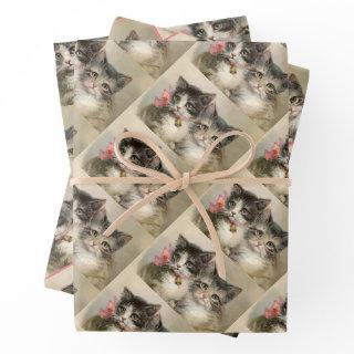 Two lovely Victorian kittens  Sheets
