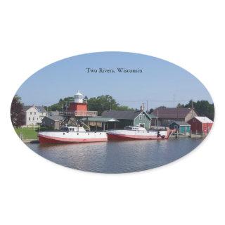 Two Rivers, Wisconsin sticker