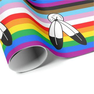 Two-Spirit LGBTQ+ Progress Pride Flag