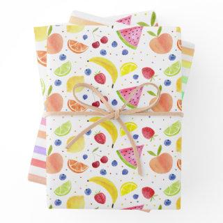 Two-tti Frutti Fruit Second Birthday  Sheets