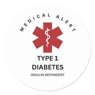 TYPE 1 DIABETES STICKERS