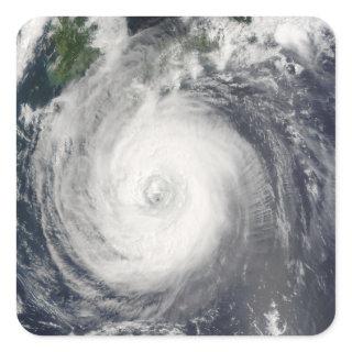 Typhoon Chaba Square Sticker