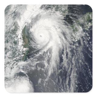 Typhoon Kompasu Square Sticker
