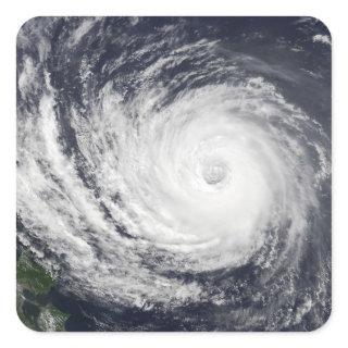 Typhoon Phanfone Square Sticker