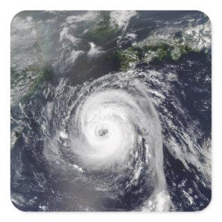 Typhoon Sinlaku 2 Square Sticker