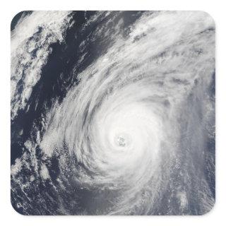 Typhoon Sudal south of Japan 3 Square Sticker