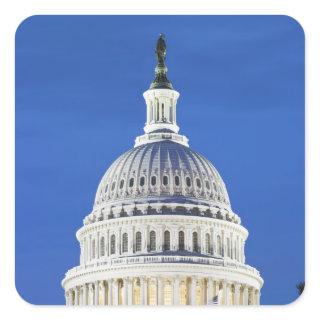 U.S. Capitol dome Square Sticker