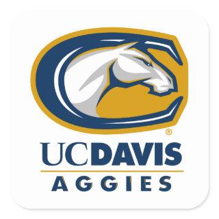 UC Davis Aggies Square Sticker