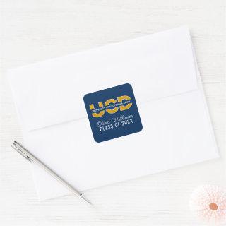 UCD Wordmark | Graduation Square Sticker