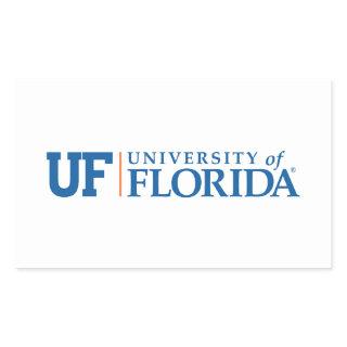 UF - University of Florida Rectangular Sticker