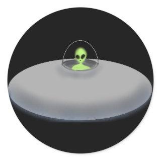 UFO (black) stickers