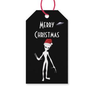 UFO Christmas 🛸 Funny Alien Gift Tags