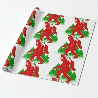 ugly christmas bigfoot yeti