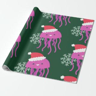ugly christmas jellyfish santa snowflake