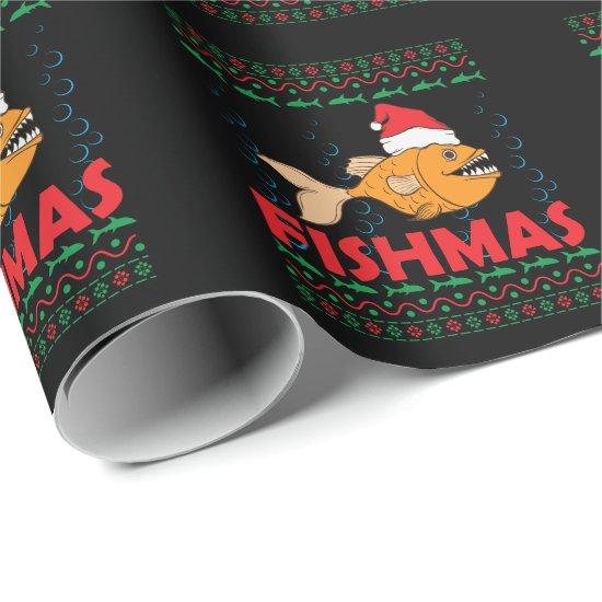 ugly Christmas with fish Fishmas
