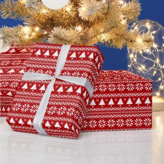 Ugly Sweater Christmas Trees & Snowflakes
