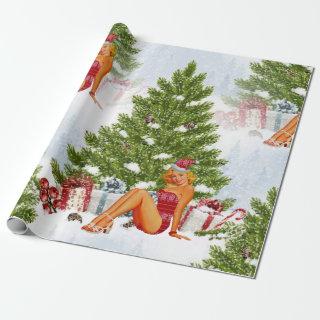 ugly xmas sweater pin up