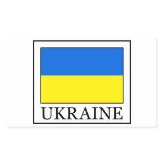 Ukraine Rectangular Sticker