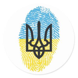 Ukrainian Classic Round Sticker