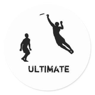 Ultimate frisbee sticker