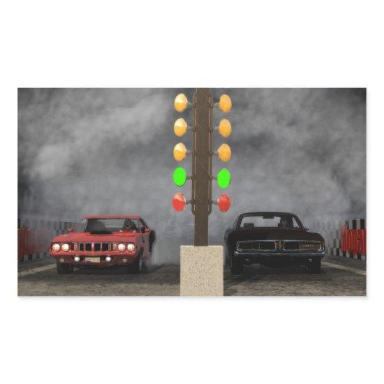 Ultimate Mopar Showdown Rectangular Sticker