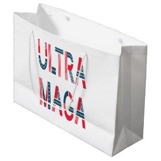 Ultra MAGA Trump Patriotic Republican Conservative Large Gift Bag