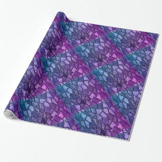 Ultra Violet Mosaic Glass