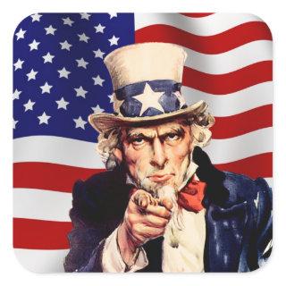 Uncle Sam 1 Sticker