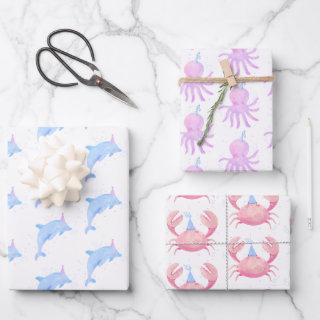 Under The Sea Cute Ocean Birthday  Sheets