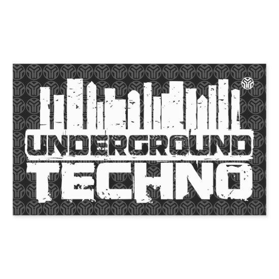 Underground Techno - Sticker