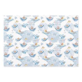 Undersea Narwhal and Whale Adventure  Sheets