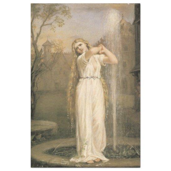 Undine (by John William Waterhouse) Tissue Paper