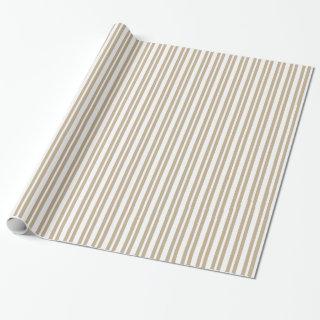 Uneven Stripe #2 White Stripe