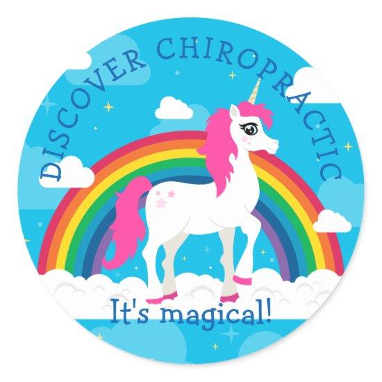 Unicorn Kids Chiropractic Stickers