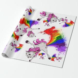 unicorn rainbow fart