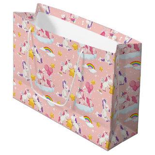 Unicorn Rainbows Large Gift Bag